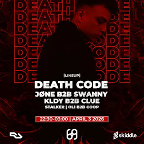 Cøntaminated presents Death Code, Swanny b2b Jøne