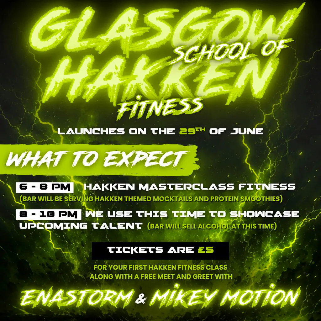 Glasgow hakken fitness classes at Nice And Sleazy