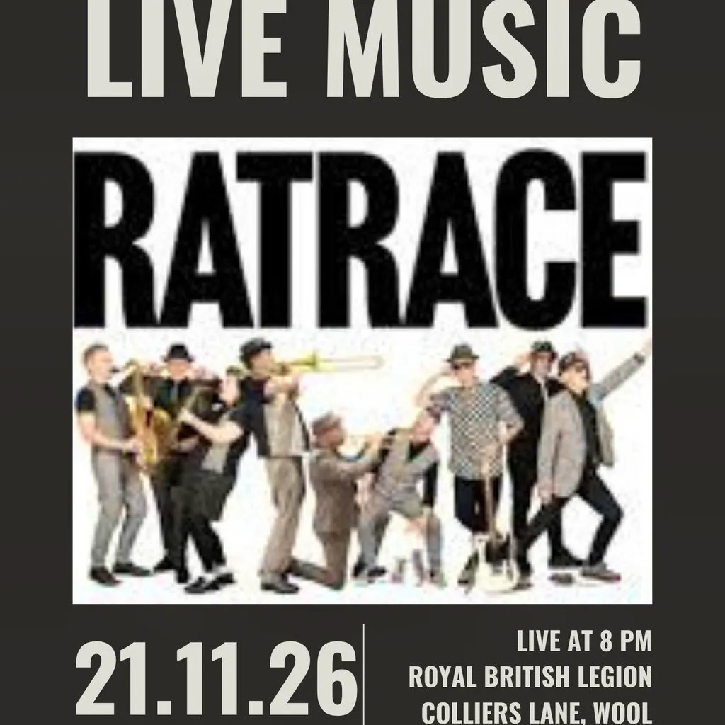 Wool RBL presents RATRACE at Wool Royal British Legion