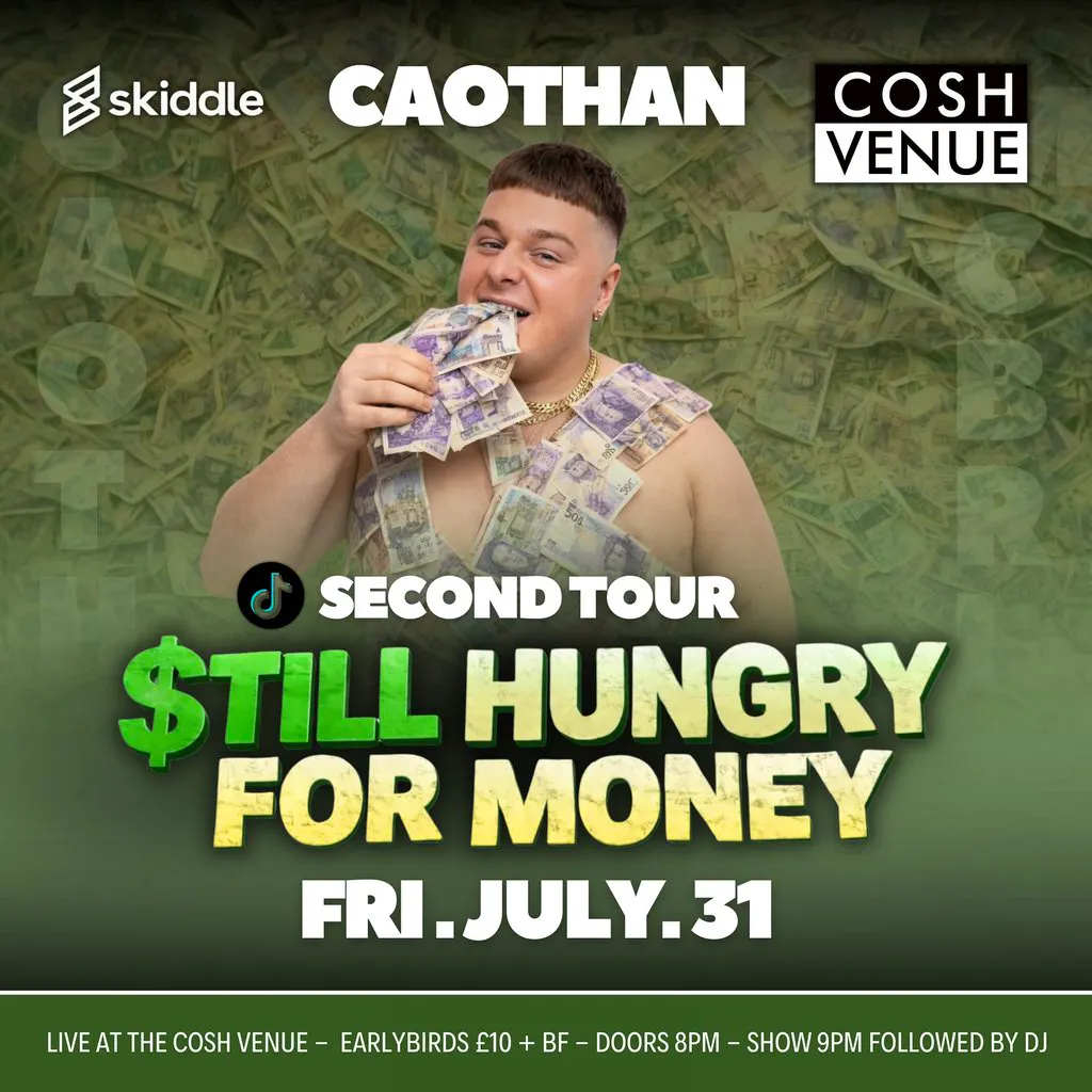 Caothan Live & Unfiltered: Still Hungry for Money at The Cosh Bar And Grill