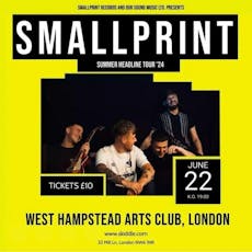 Smallprint at West Hampstead Arts Club