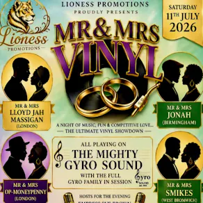 Lioness Promotions : Proudly Presents Mr & Mrs Vinyl Showdown