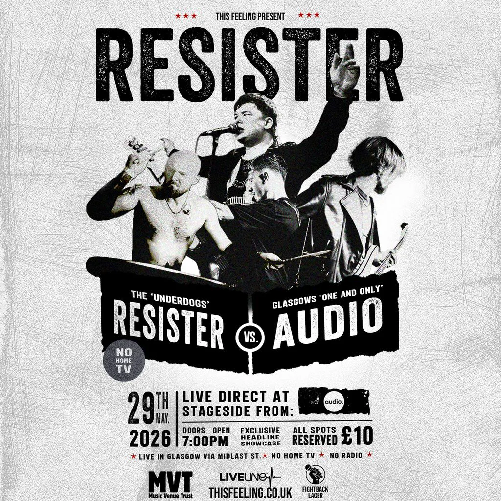 Resister - Glasgow at Audio Glasgow