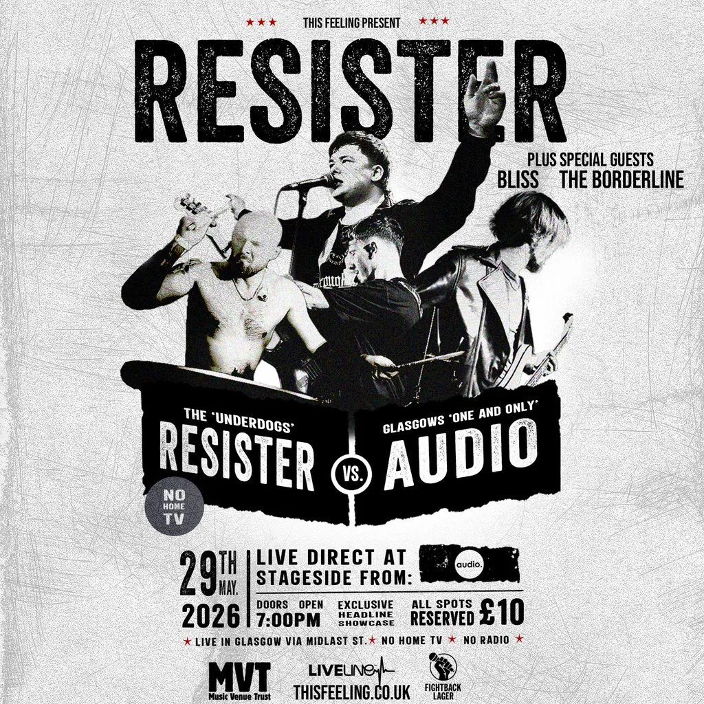 Resister - Glasgow at Audio Glasgow