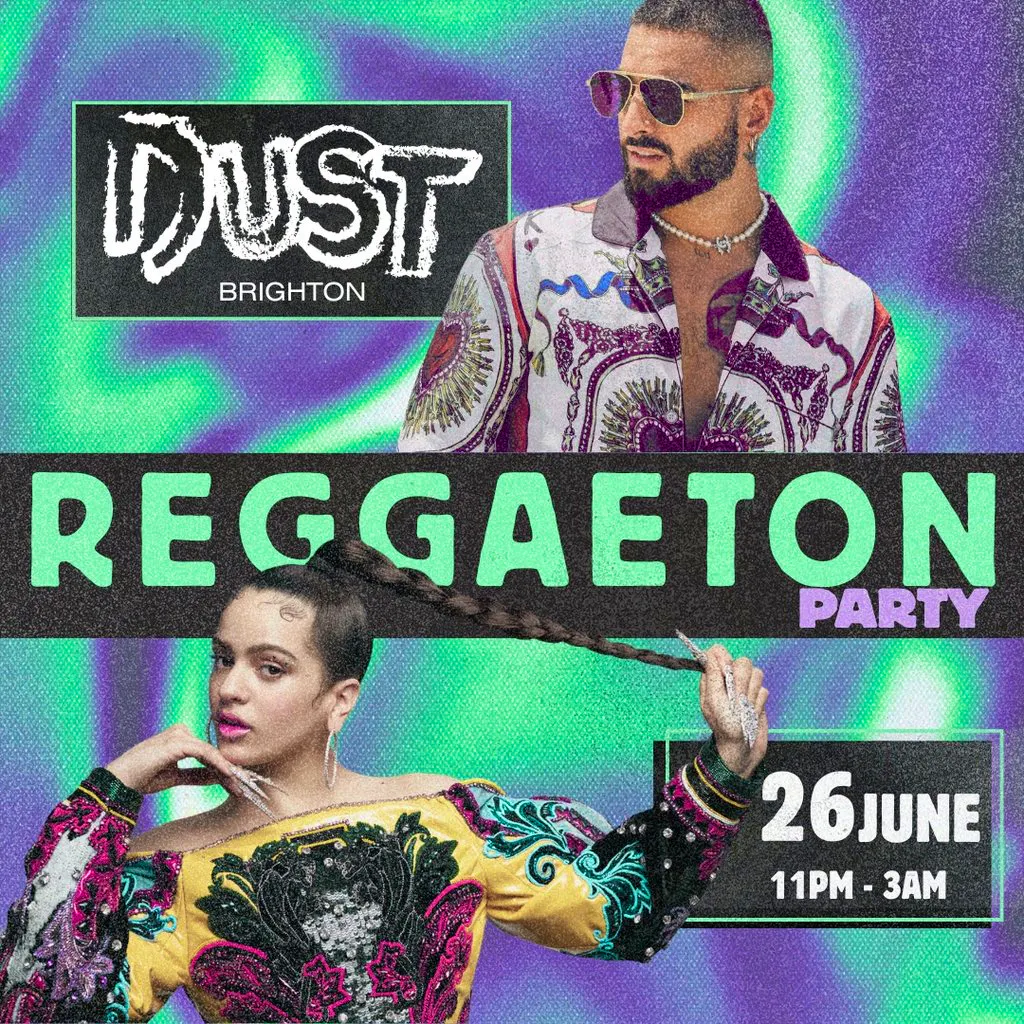 Reggaeton Party (Brighton) June 2026 at Dust