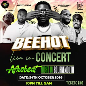 BeeHot Live in Concert & Afrobeat Nigh