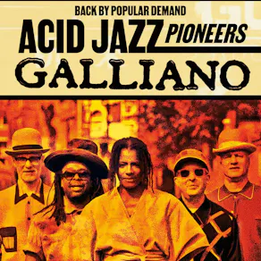 Galliano plus guests // Sunday 2nd May // Chalk // Brighton