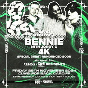 VERSA x SWN SOUNDS Presents - Bennie + 4K + Special Guest TBA