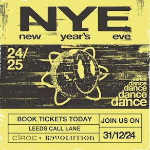 New Years Eve: Revolution Call Lane Leeds