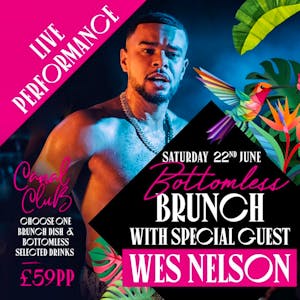 Wes Nelson x Canal Club Bottomless Brunch