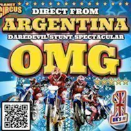 Planet Circus OMG presents -Daredevils Stunts OMG! Leicester at Leicester Lions Speedway Track And Pavilion