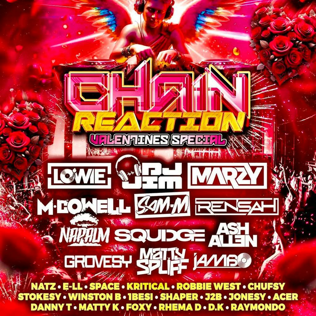 Chain Reaction Valantines Special at Networks