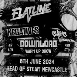 Flatline + Guests Tickets | The Head Of Steam Newcastle  | Sat 8th June 2024 Lineup