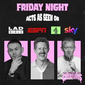 Friday Night Showcase|| Creatures Comedy Club