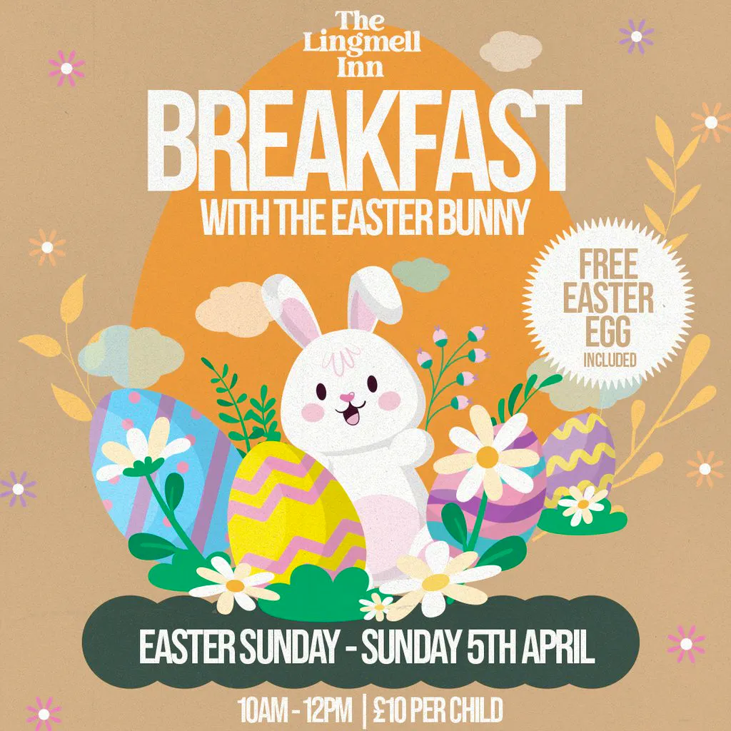 Breakfast With The Easter Bunny at The Lingmell Inn