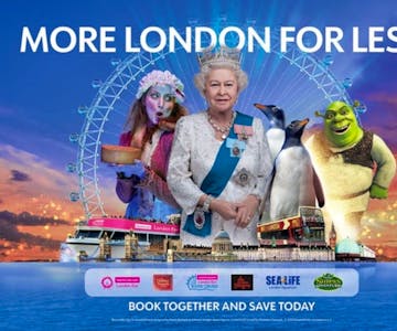 Merlin’s Magical London: 3 Attractions In 1 – Sea Life + Shrek’s Adventure! + Madame Tussauds