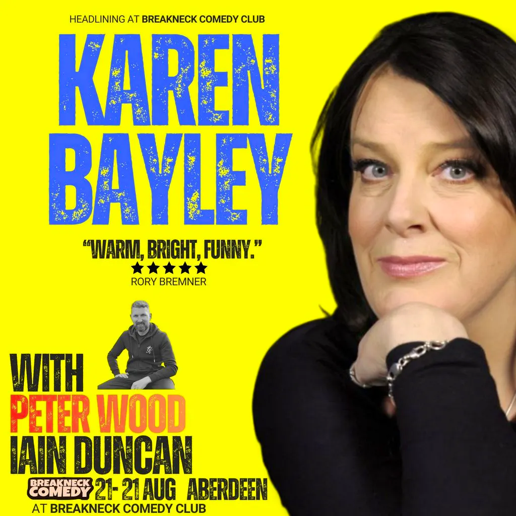 Karen Bayley at Breakneck Comedy