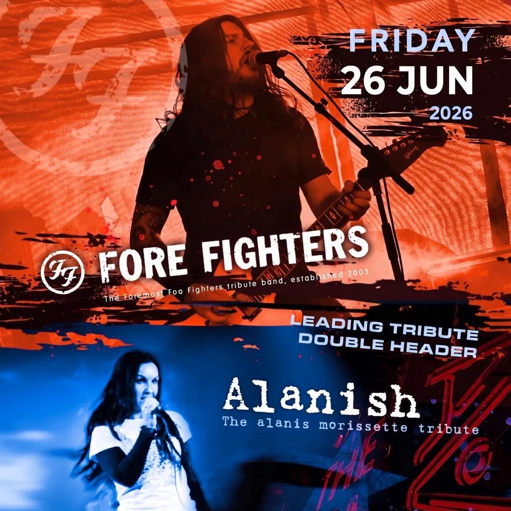 Fore Fighters & Alanish (Leading Tribute Double Header) at The Arena Crewe