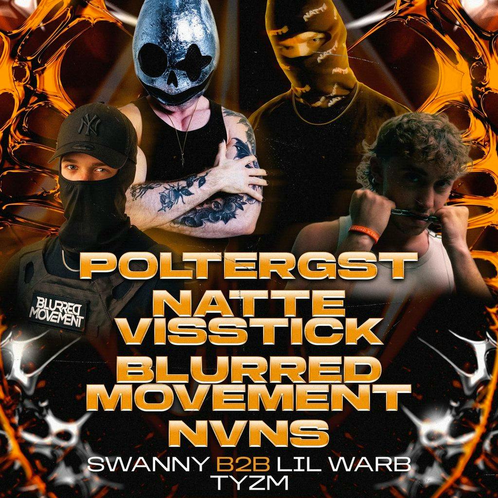 DVOID: Natte Visstick, Poltergst, Blurred Movement, NVNS & More. at Arts Club