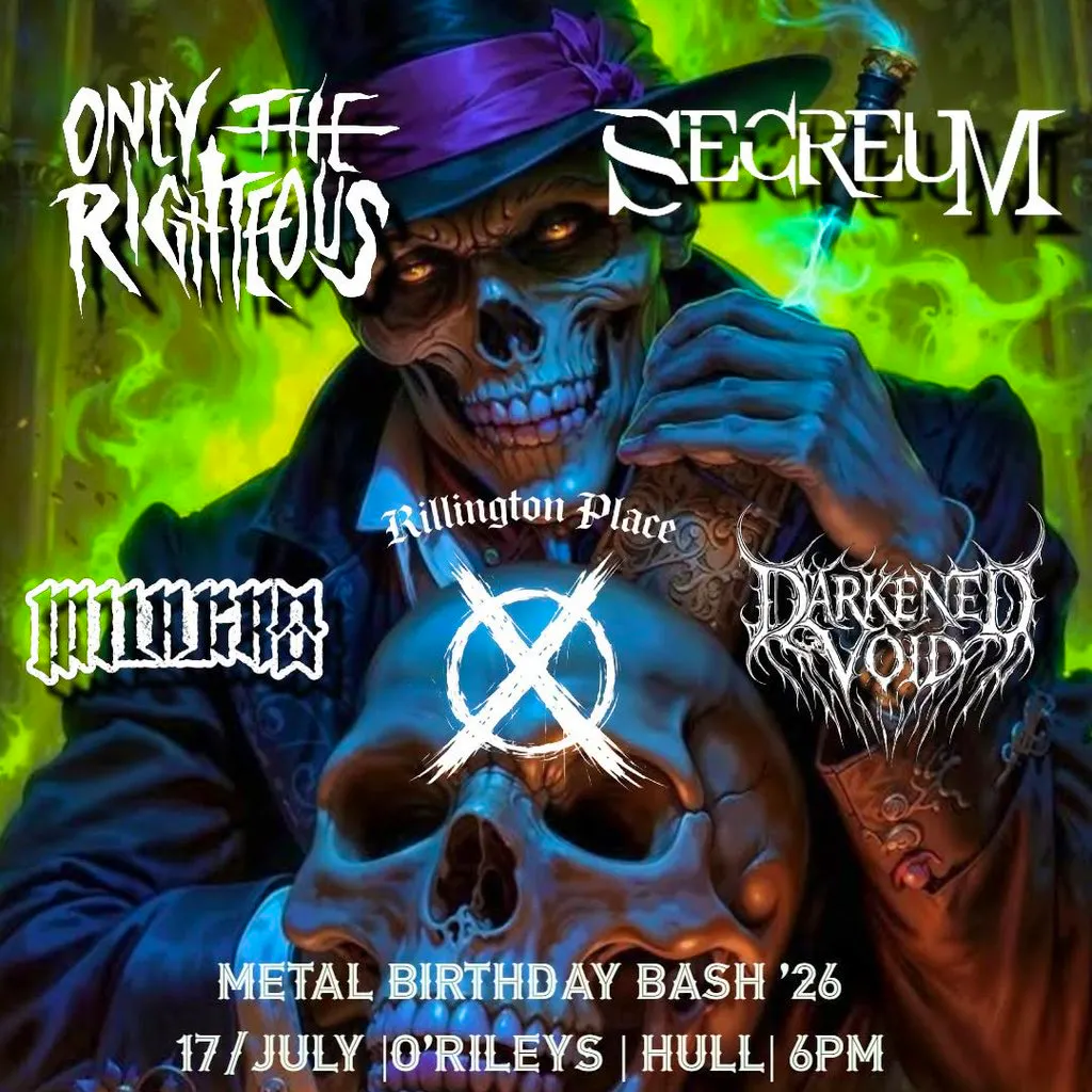 Jani's Birthday Bash IV with Only The Righteous, Secreum & more at ORILEYS LIVE MUSIC VENUE