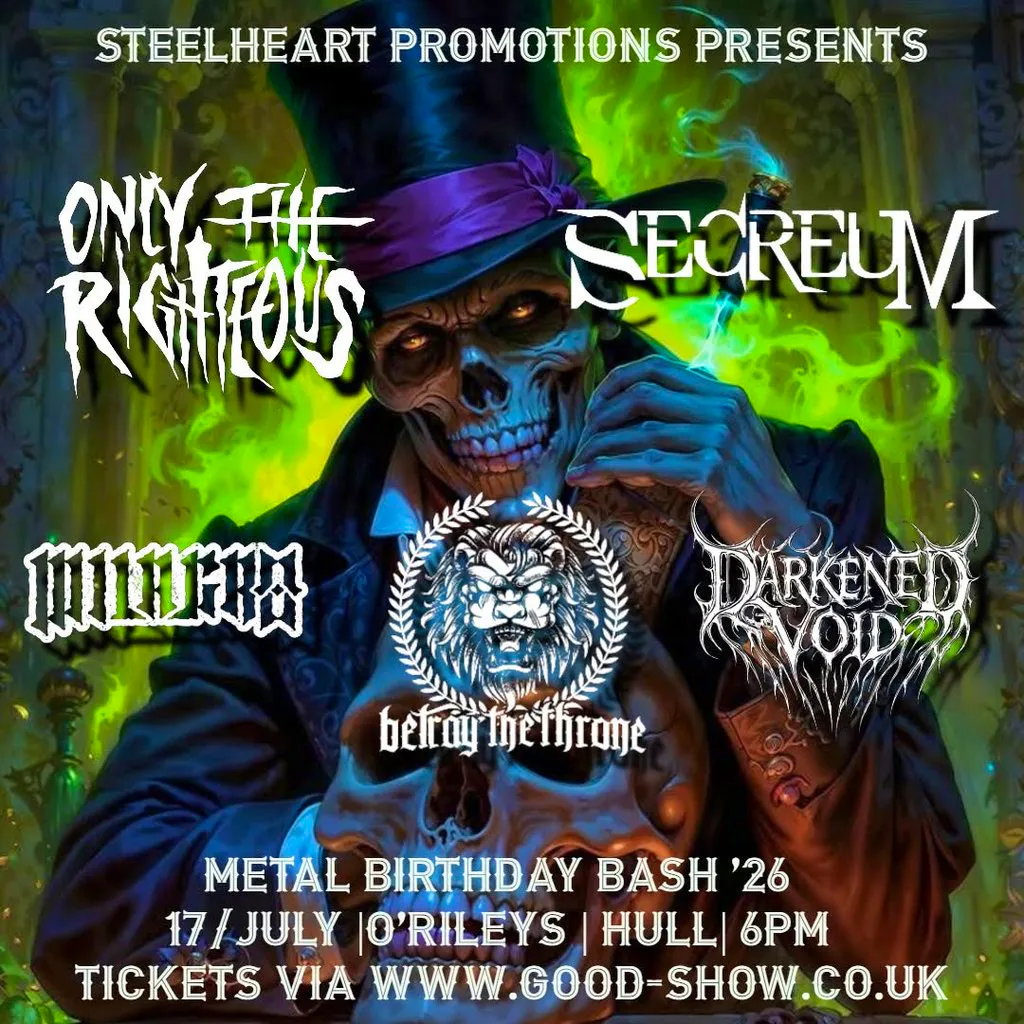 Jani's Birthday Bash IV with Only The Righteous, Secreum & more at ORILEYS LIVE MUSIC VENUE
