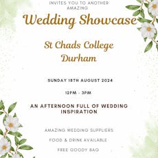 St Chads Wedding Showcase at St Chads Durham