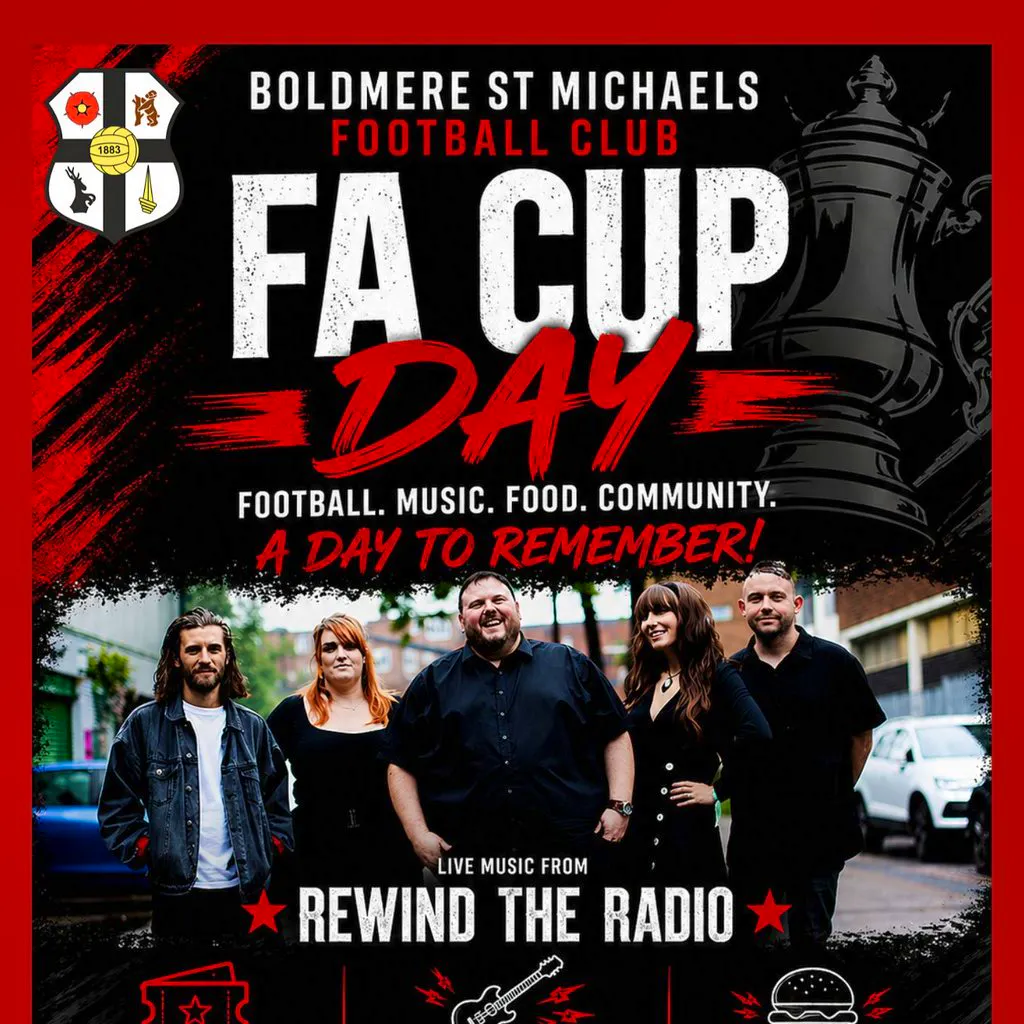 Rewind The Radio at Boldmere St Michaels Football Club