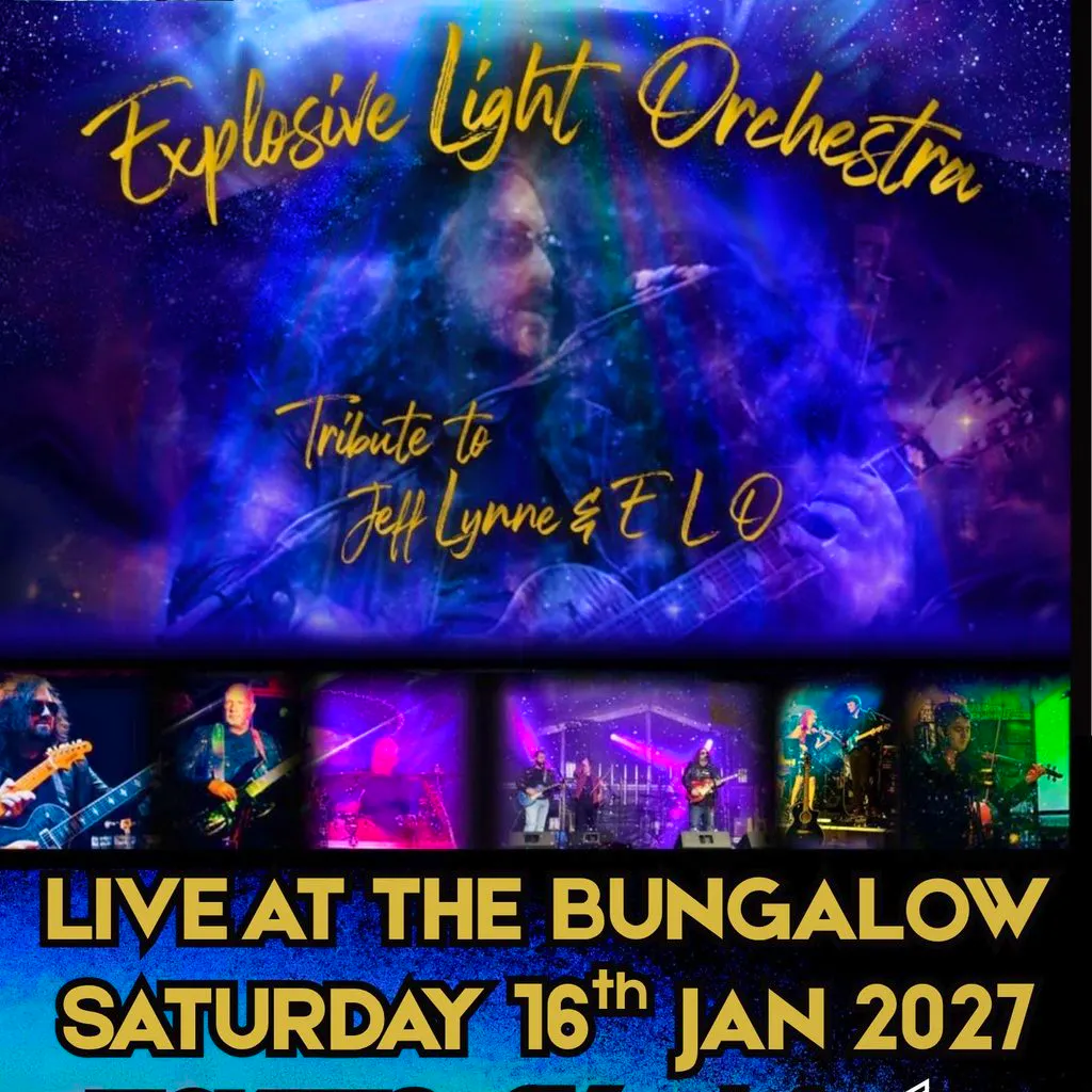 ELO by Explosive Light Orchestra Band at The Bungalow Bar