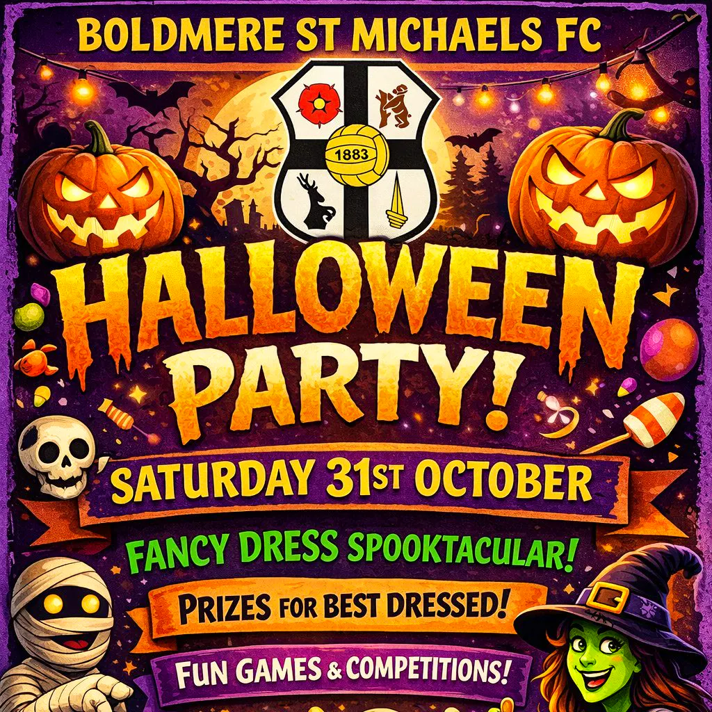 Halloween Spooktacular at Boldmere St Michaels Football Club