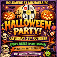 Halloween Spooktacular at Boldmere St Michaels Football Club