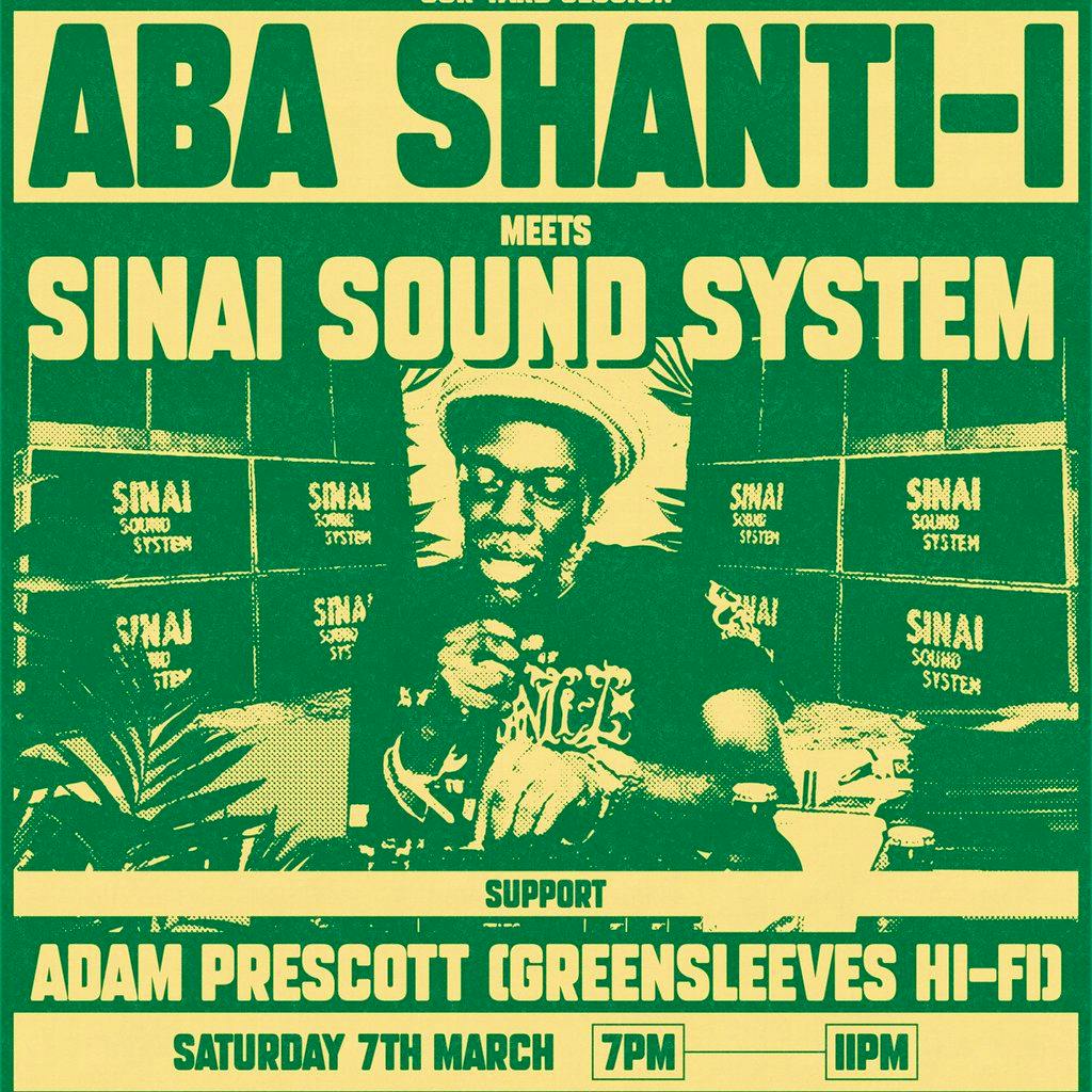 Our Yard: ABA-SHANTI vs SINAI Sound System at The Brickworks, Nottingham NG2 4PP