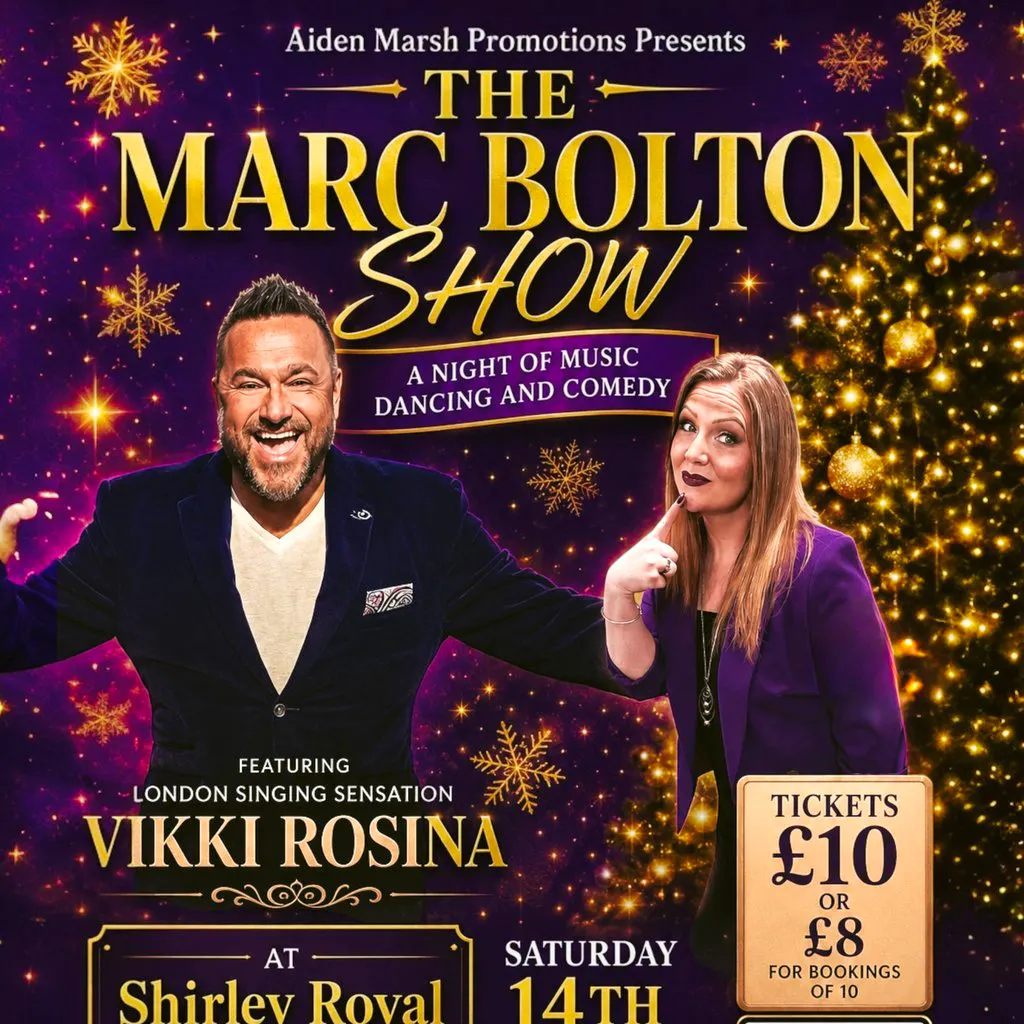 A Evening with Marc Bolton plus support at Shirley British Legion