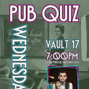 Pub Quiz - Every Wednesday