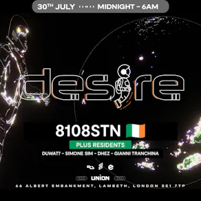 DESIRE - Weekly Thursday After Party - 8108STN