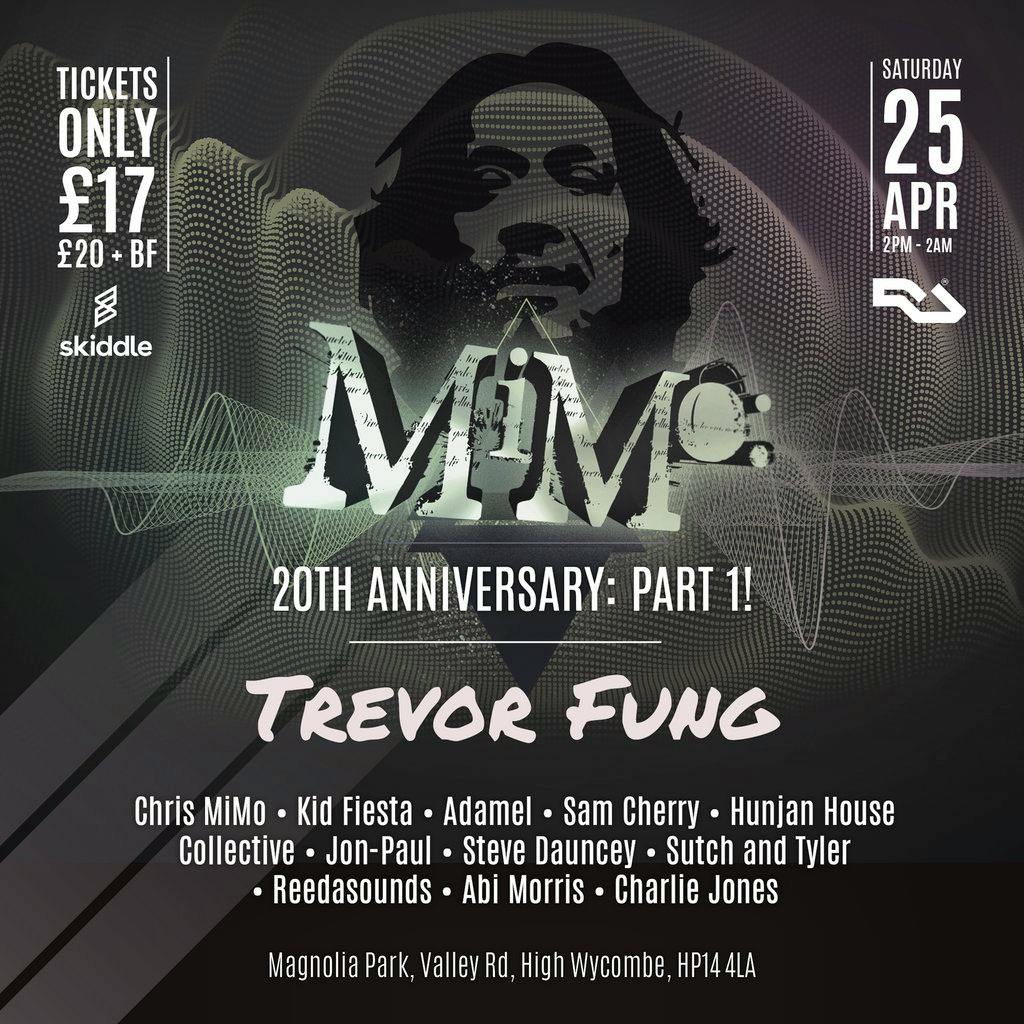 MiMo: 20th Anniversary Part 1 with Trevor Fung at Magnolia Park, High Wycombe
