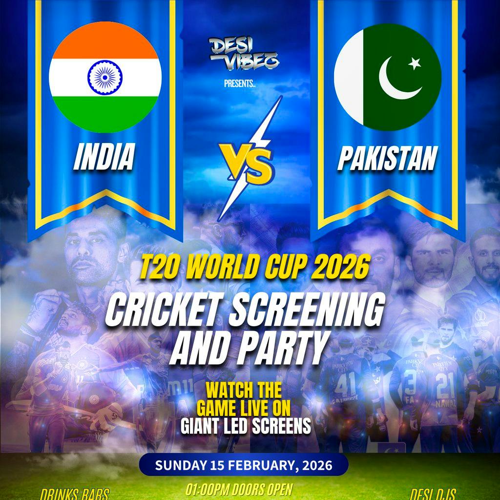INDIA vs PAKISTAN Cricket Screening + Party at Fire Club And The Garden Vauxhall