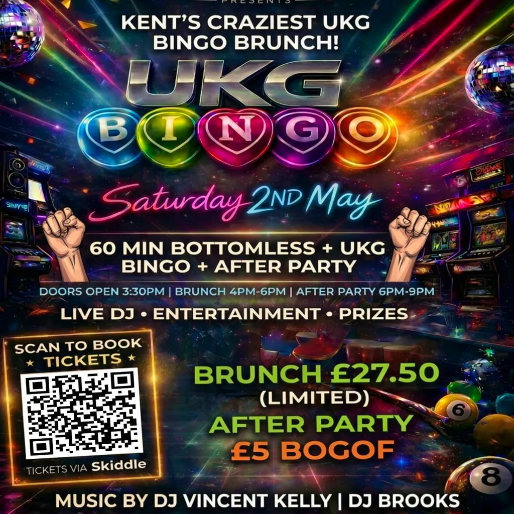 Alter Ego Presents UKG Bingo Bottomless Brunch at BALLIN' Maidstone