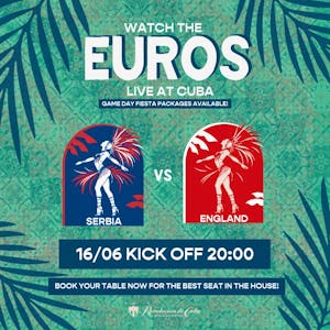EUROS 2024 - Serbia vs England