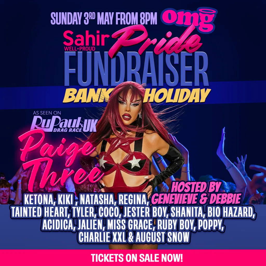 OMG'S Pride Fundraiser Bank Holiday Special at OMG Liverpool
