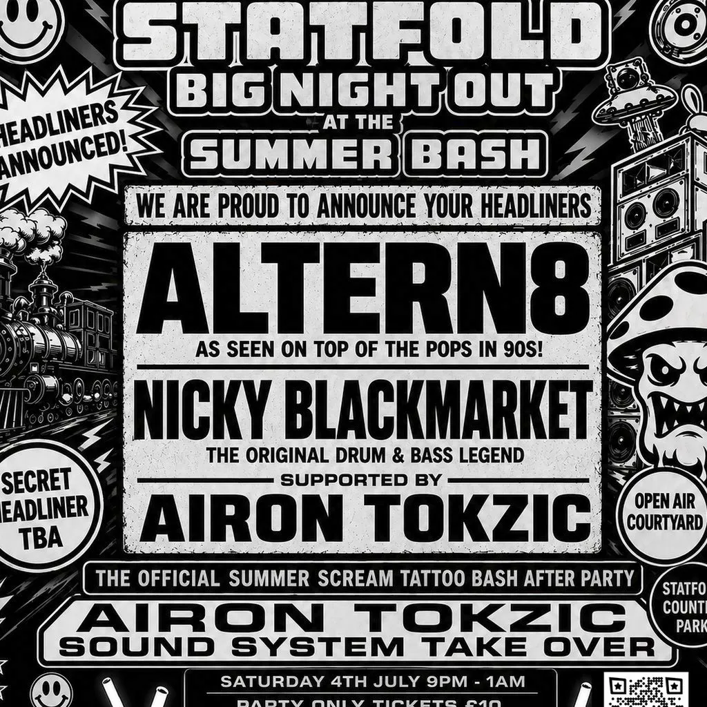 Statfold BIG Night Out @ Summer Scream Tattoo Bash at STATFOLD COUNTRY PARK