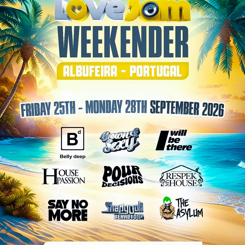 LoveJam - Portugal Weekender 2026 at Albufeira, Portugal