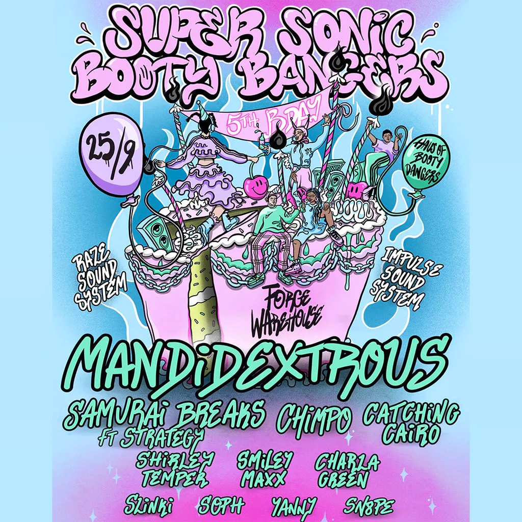 5 Years of Super Sonic Booty Bangers at FORGE