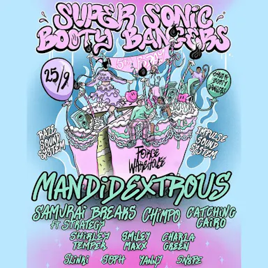 5 Years of Super Sonic Booty Bangers at FORGE WAREHOUSE