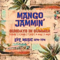 Mango Jammin' live music Tickets | Mango Southampton  | Sun 1st September 2024 Lineup
