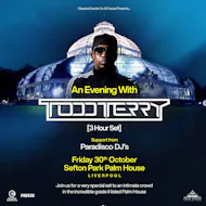 Palm house afterparty featuring Todd Terry & Paradisco at Freeze Project // Todd Terry's Place