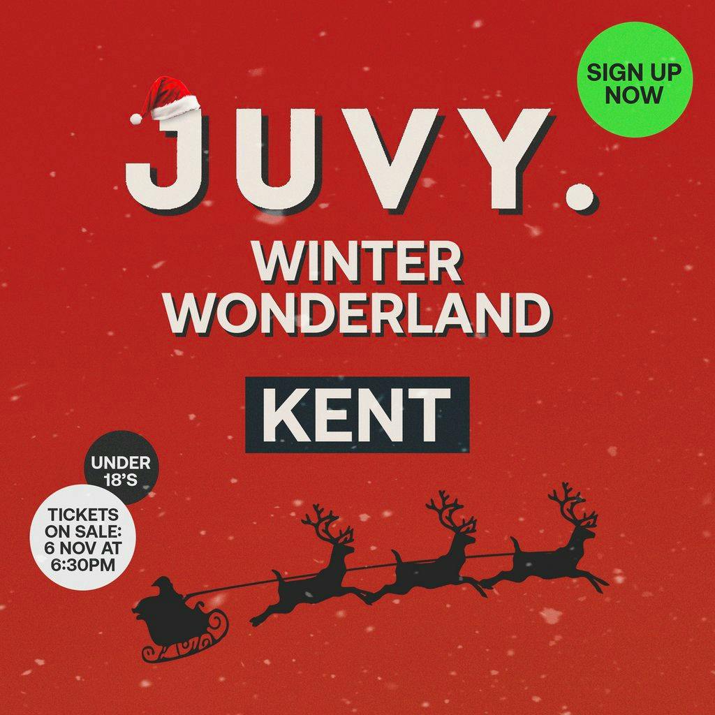 JUVY Under 18s  - Xmas Tour - Tues 30 December - KENT at BALLIN' Maidstone