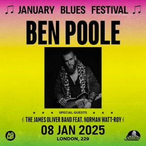 January Blues Festival: BEN POOLE