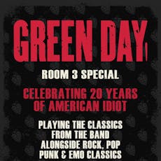 Green Day Special - Room 3 Special at SONIC Saturday at The Leadmill
