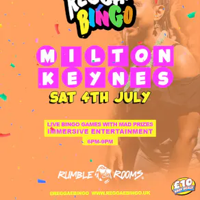 Reggae Bingo - Milton Keynes - Sat 4th July