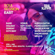 Soul Session - In Shoreditch at 93 Feet East